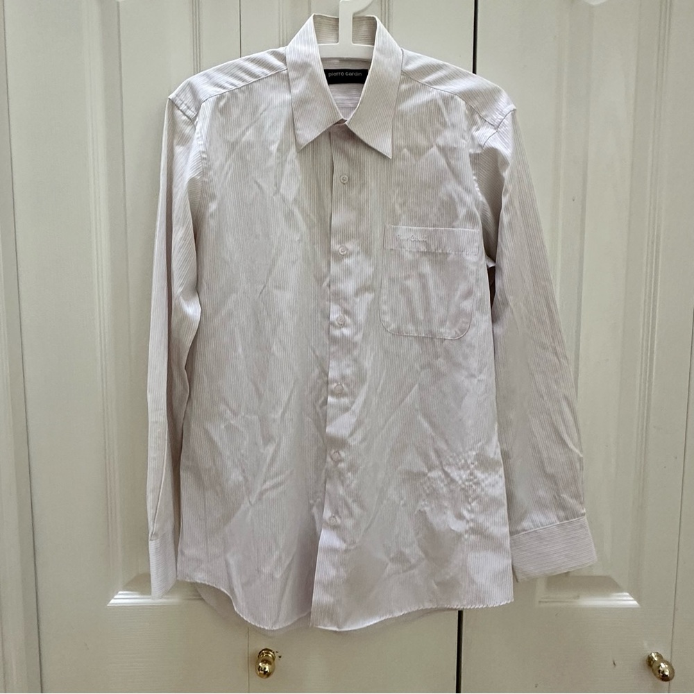 Pierre Cardin Light Gray Dress Shirt